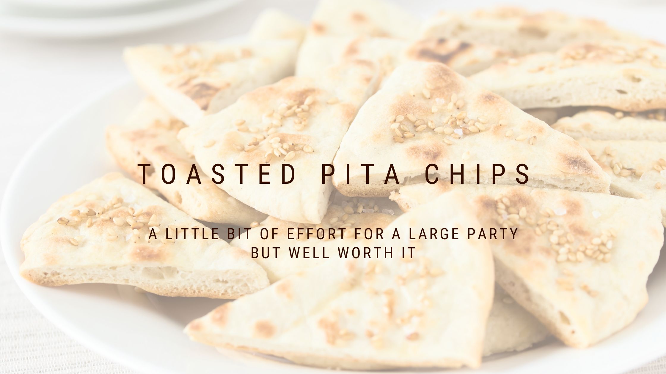 Toasted Pita Chips