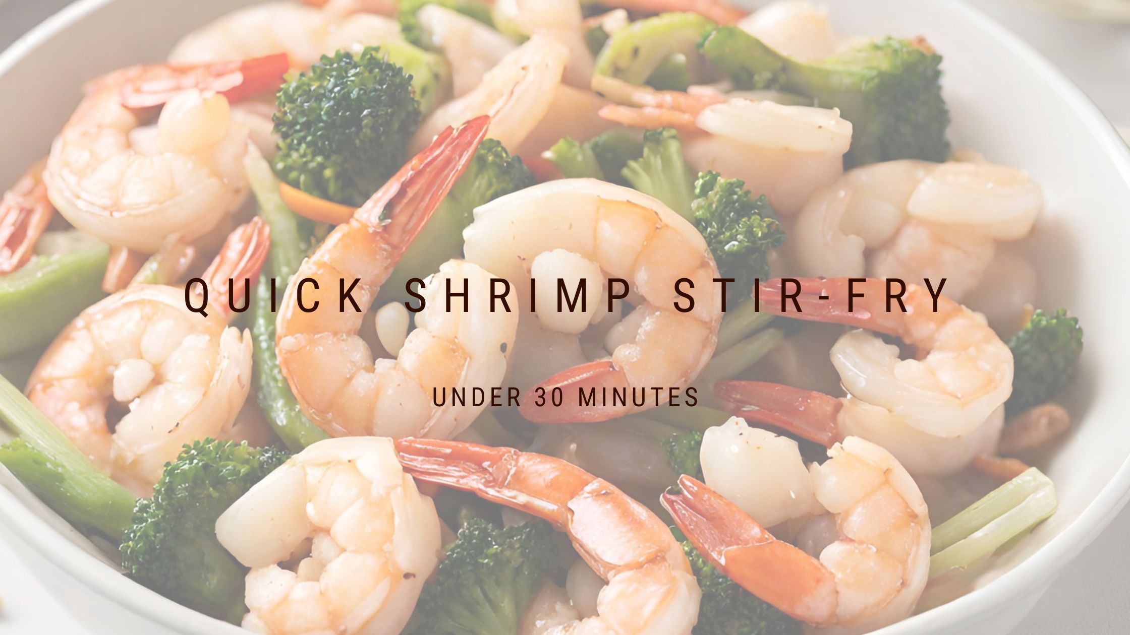 Simple and Quick Shrimp Stir Fry