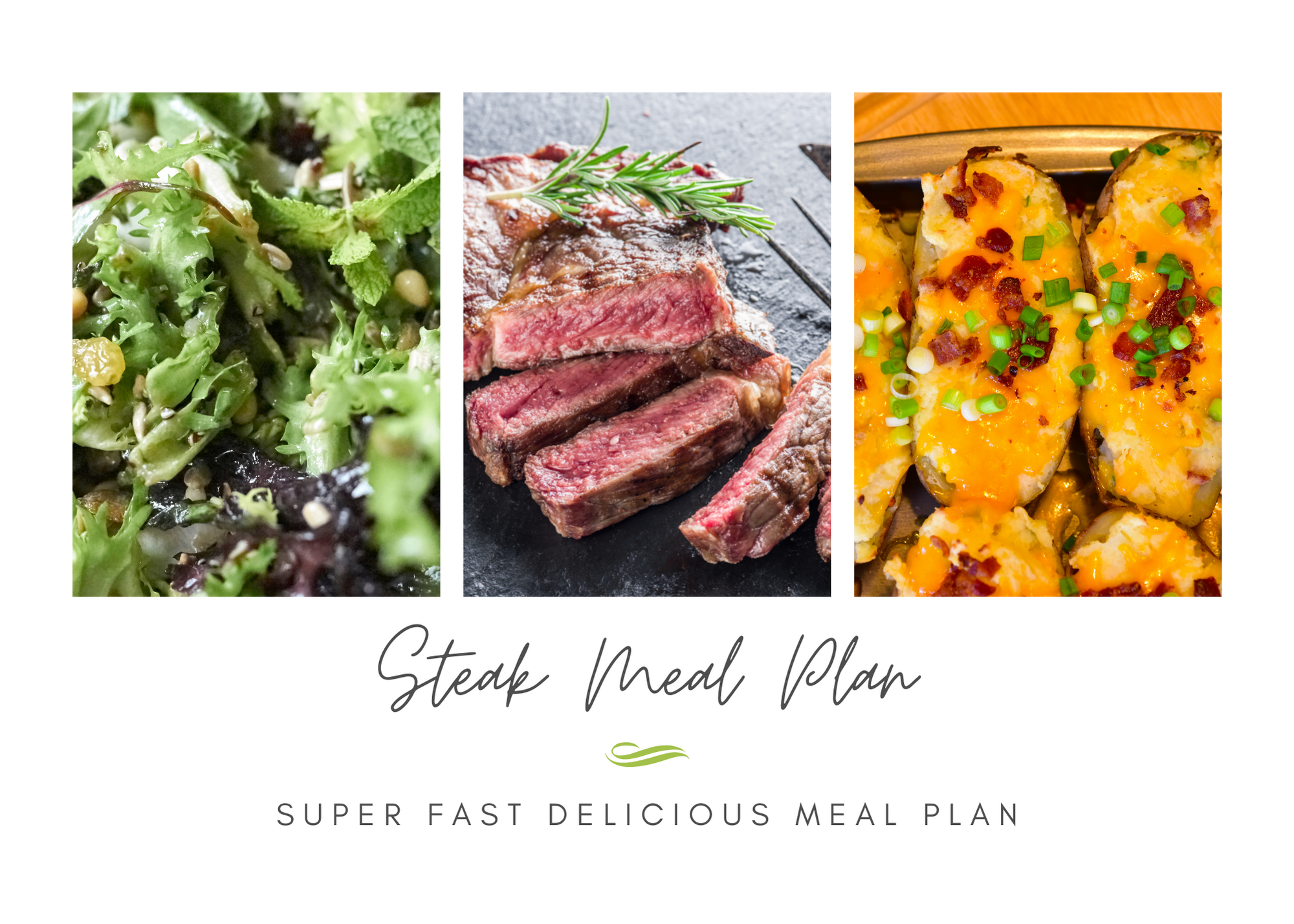 Dinner 14: Steak on the Grill – Twice Baked Potatoes – Colorado Pine Nut Salad