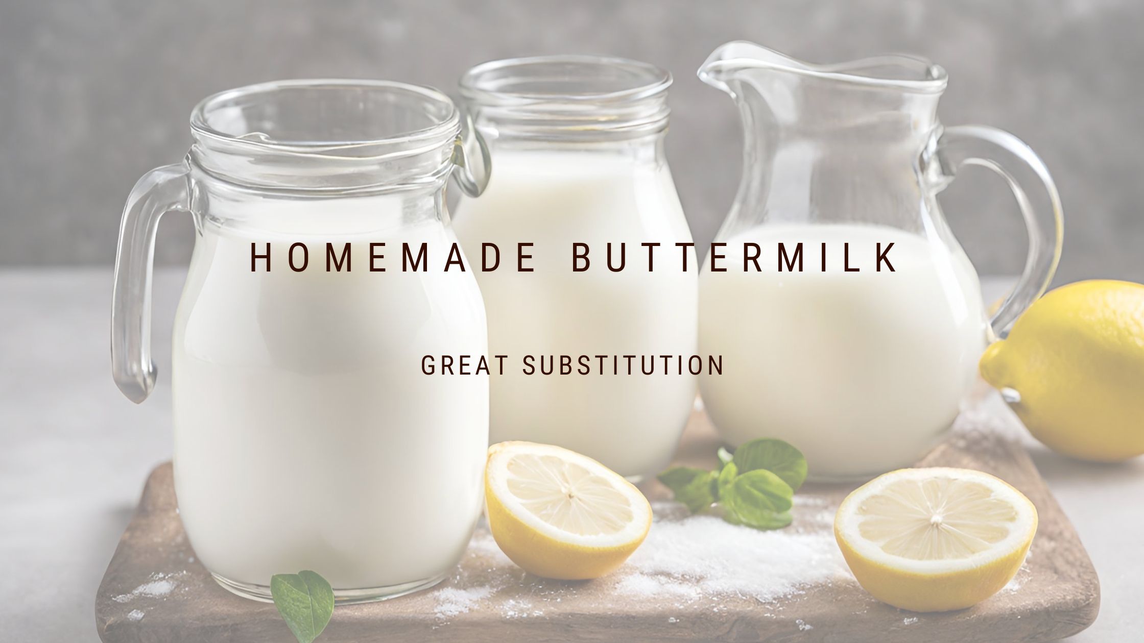 Homemade Buttermilk